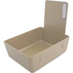 Zirc Lab Pan - Beige - 19.05 x 14.6 x 17.78cm