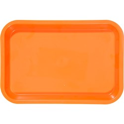 Mini Tray for Setup Neon Orange 23.81 x 16.19 x 2.22cm