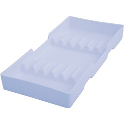 Zirc Cabinet Tray for Hand Instruments - #16A Regular - Blue