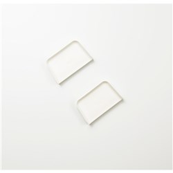ZIRC Drawer Organiser Dividers - Small - White, 2-Pack