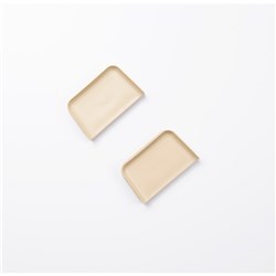 ZIRC Drawer Organiser Dividers - Small - Beige, 2-Pack
