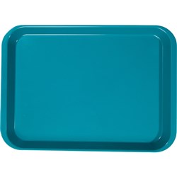 ZIRC B Lok Flat Tray - Teal - 33.97 x 24.45 x 2.22cm