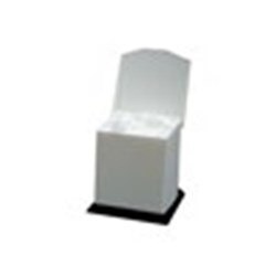 Zirc Pellet Dispenser - Medium - White - 4.76 x 4.76 x 5.24cm