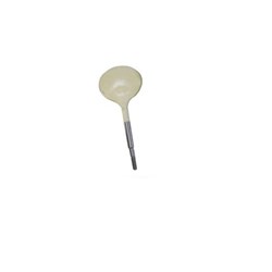 ZIRC Crystal Plastic Mirror Head - Beige - Simple Stem - Size 4, 12-Pack