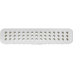 Zirc Steri-Container - Compact - White - 18.10 x 3.81 x 3.81cm
