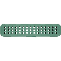 Zirc Steri-Container - Compact - Green - 18.10 x 3.81 x 3.81cm