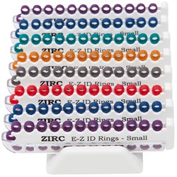 ZIRC EZ ID Ring System - Small - Classic Assorted, 200-Pack