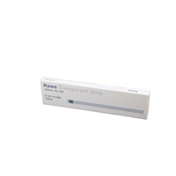 Hawe Transparent Strips - Straight - 6mm x 100mm - Yellow, 100-Pack