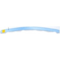 Hawe Transparent Strips - Curved - 6mm x 73mm - Yellow, 100-Pack