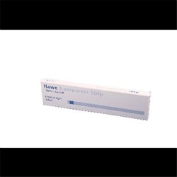 Hawe Transparent Strips - Curved - 10mm x 73mm - Blue, 100-Pack
