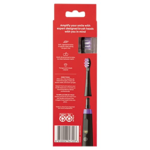 Colgate Pulse Electric Toothbrush Sensitive Head Refill pack