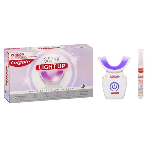 Colgate Optic White Light-Up 10% HP In-Office Whitening Kit