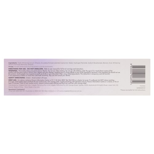 Colgate Optic White Light-Up 10% HP In-Office Whitening Kit