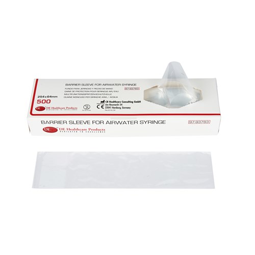 DE Barrier Sleeves - Airwater syringe With Opening - 254mm x 64mm
