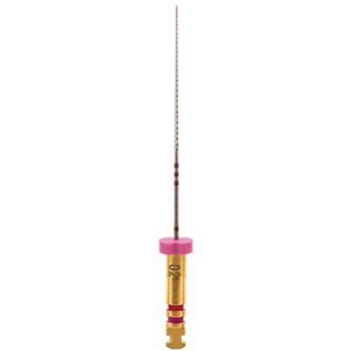 KE-8252250 - KERR K3 File 30mm Size 25 .02 Taper Red Pack of 6