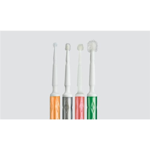 TRU Microbrush Applicator Regular 2mm Blue Pack of 80