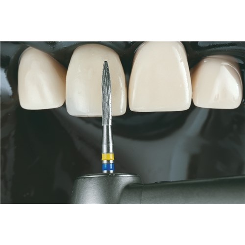 TH48LQ314012X5 - Tungsten Carbide Bur KOMET #H48LQ-012 Q Finisher FG x 5