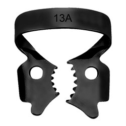 ASA Dental VISION Winged Clamp - #13A - Serrated Jaws