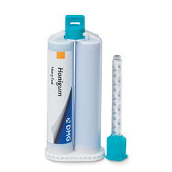 DMG HoniGum - Heavy Fast - Bulk Pack - 50ml Cartridge, 8-Pack with 16 Auto Mix tips