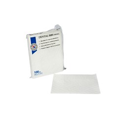 HS-9884944 HENRY SCHEIN Dental Bibs Small 4ply paper 28.5 x 21.5cm