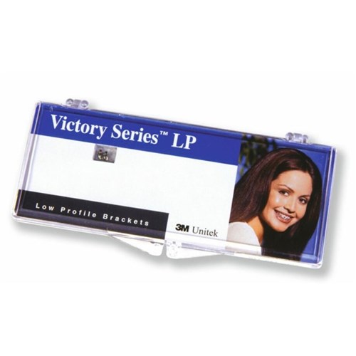 3M Victory Series Low Profile Brackets Kit, MBT System 4024-122, .022, U/L, 5x5, Hk, APC Flash-Free, 20-Pack