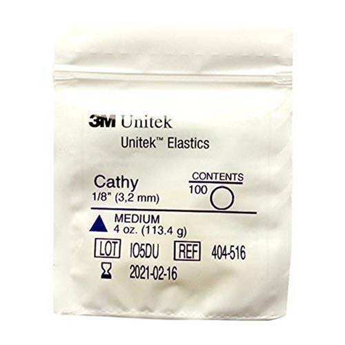 Latex Elastics 3M/Pk Med 4 Oz 1/8