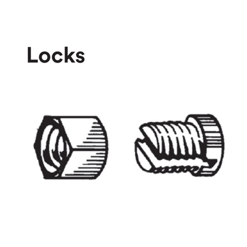 3M Unitek Gurin Lock, 560-300, For Archwire .028/.036 in, 1-Pack