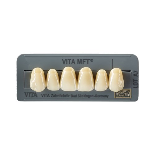 Vita MFT Upper, Anterior, Shade 0M1, Mould O49