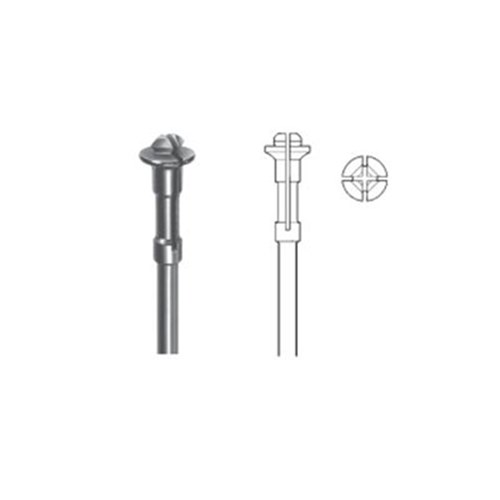 Ainsworth Stainless Steel Mandrel - Slow Speed, Right Angle (RA) - Size 313, 1-Pack