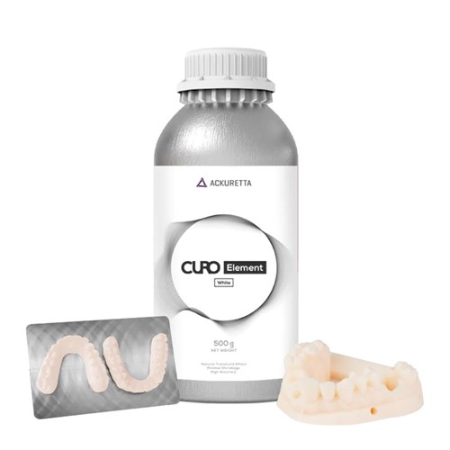 Ackuretta CURO Model Element Resin - White - 0.5kg