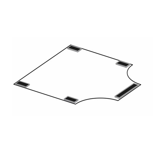 Adec 411 & 311B Toeboard Cover