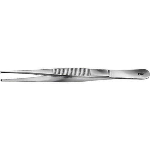 Aesculap Tissue Forceps - BD537R - Straight - Medium - 145mm