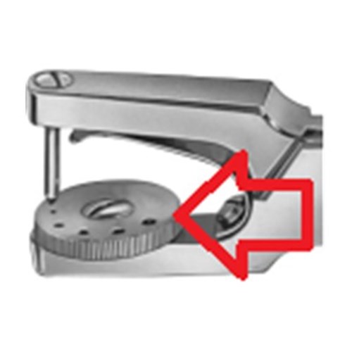 Aesculap Rubber Dam Punch Disk - for DF401R Punch