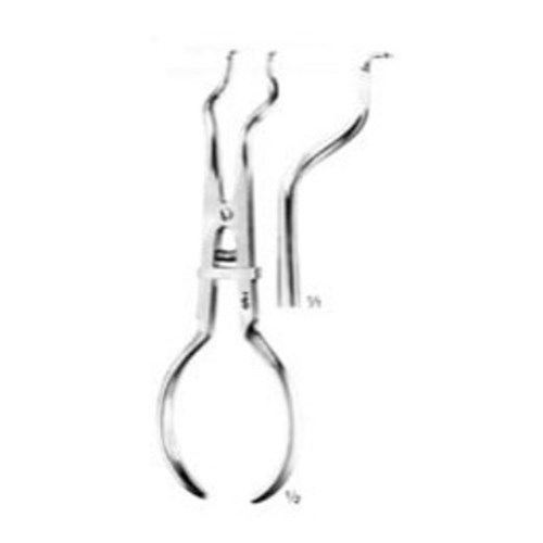 Aesculap Rubber Dam Forceps - BREWER - DF404