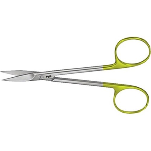 Aesculap Scissors - IRIS - Delicate - Straight - Tungsten Carbide - DO208R - 120mm