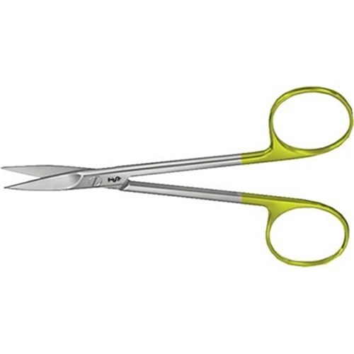 Aesculap Scissors - IRIS - Delicate - Straight - Tungsten Carbide - DO208R - 120mm