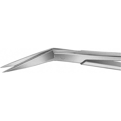 Aesculap Scissors - LOCKLIN - Delicate - Angled Side - One Blade - 155mm