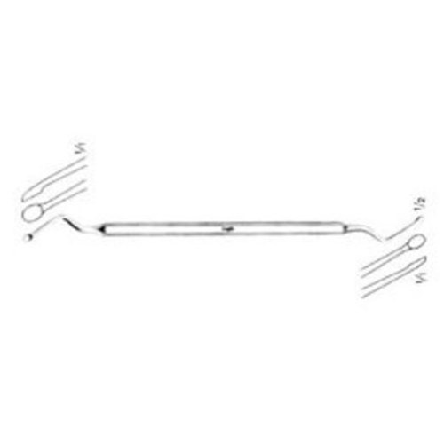 Aesculap Double Ended Bone Curette - HEMINGWAY - DO655R - 170mm