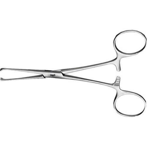 Aesculap Tissue Forceps - BABY ALLIS - Straight - 4 × 5 Teeth - EA012