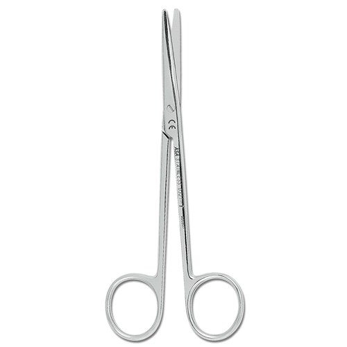 ASA Dental Scissors - Surgical Metzenbaum - #1 - Straight - 14.5cm