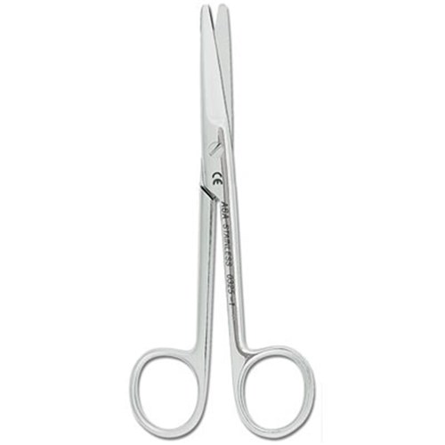 ASA Dental Scissors - Surgical Mayo - #1 - Straight - 14.5cm