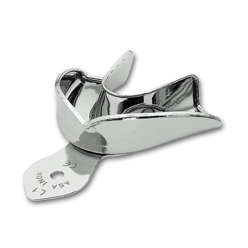 ASA Dental Stainless Steel Impression Tray - NEW SUPER - Lower - Size 1