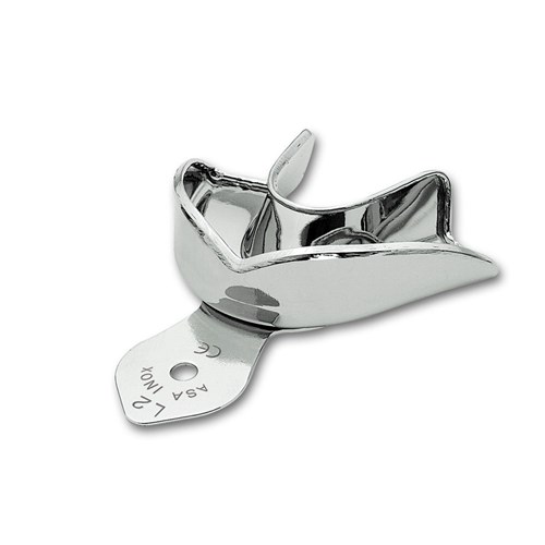 ASA Dental Stainless Steel Impression Tray - NEW SUPER - Lower - Size 2