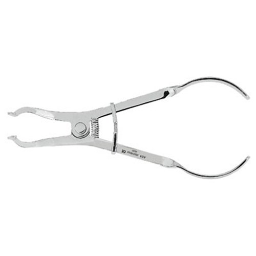 ASA Dental Rubber Dam Forceps - Ivory - Lightweight 17cm