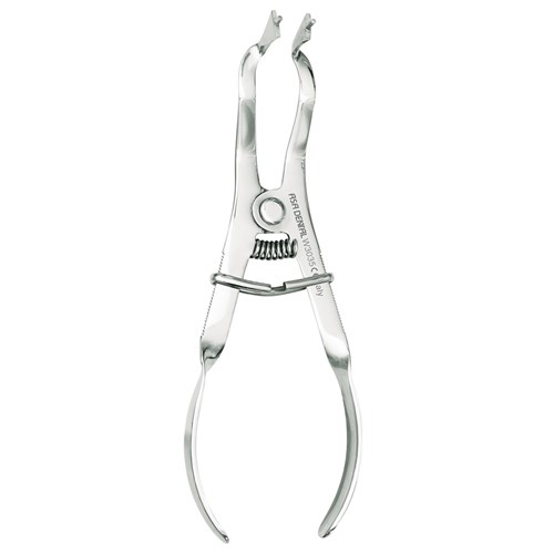 ASALady FORCEPS dental dam Ivory lightweight 17cm