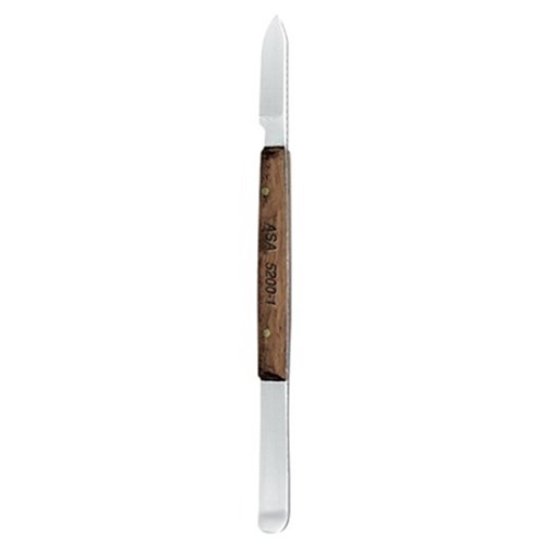 ASA Dental Wax Knife - Fahnenstock - 12.5cm - Double Ended