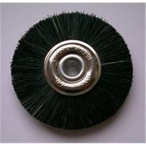 Attenborough Lathe Brush - Metal Centre with Plastic Insert - Stiff, 1-Pack