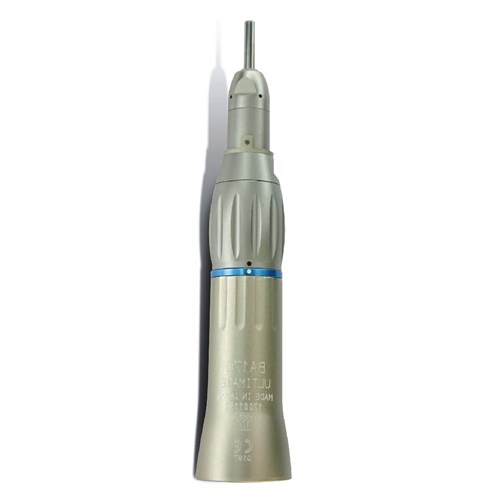BA Straight Handpiece - 1:1 - Blue Band - Non-Optic - External Spray - Standard E Fitting