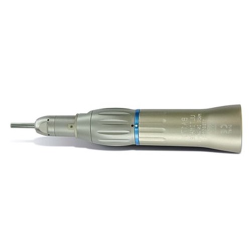 BA Straight Handpiece - 1:1 - Blue Band - Non-Optic - External Spray - Standard E Fitting