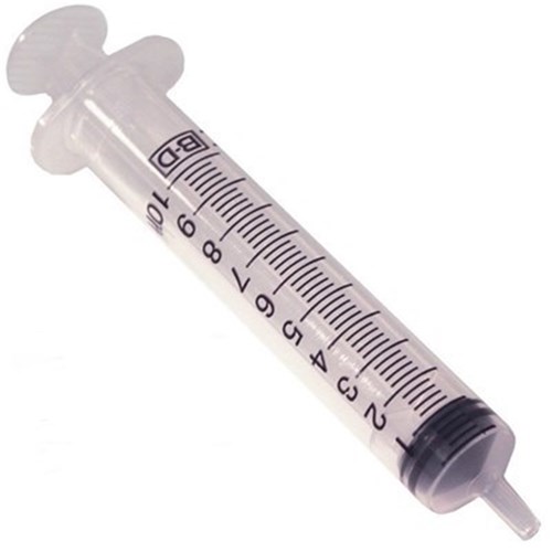 Slip Tip Syringe - 10ml - Latex Free, 100-Pack